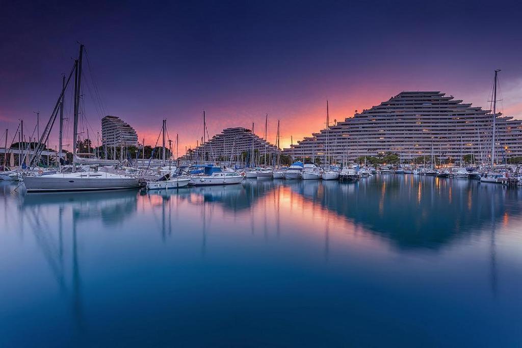 Appartement Bord De Mer Marina Baie Des Anges Вильнёв-Лубе Экстерьер фото